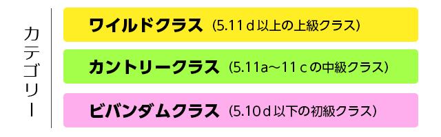 エントリーカテゴリー